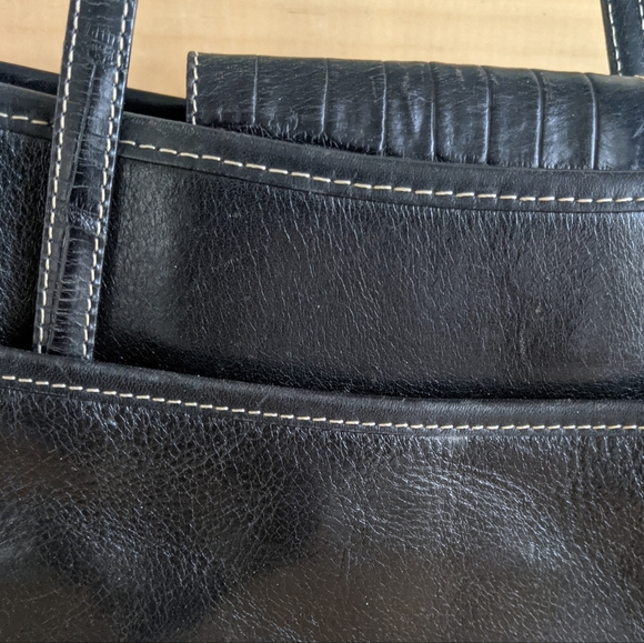 Vintage Brighton black crocodile bag - Picture 5 of 11